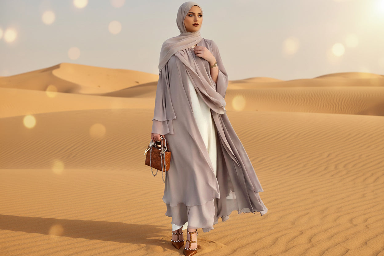 عباية كلاسيكية أنيقة