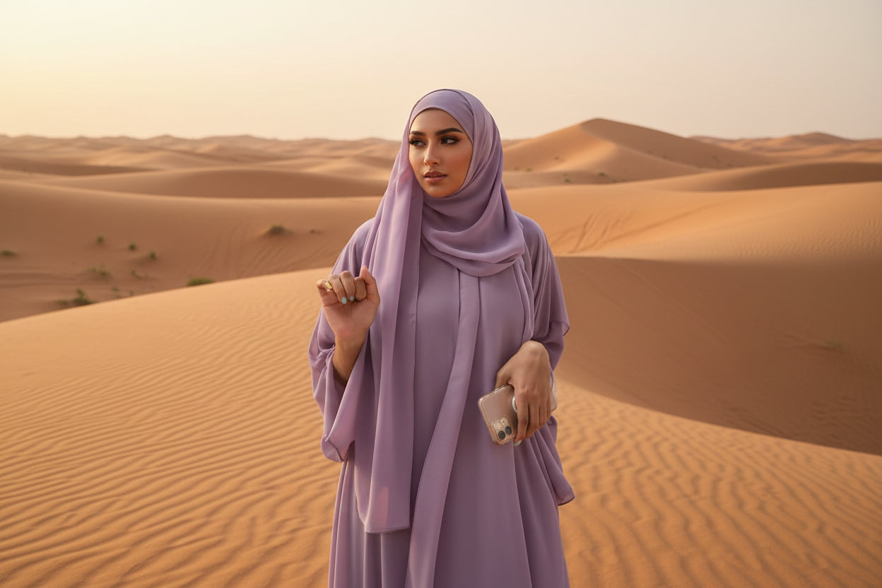 عباية كلاسيكية أنيقة