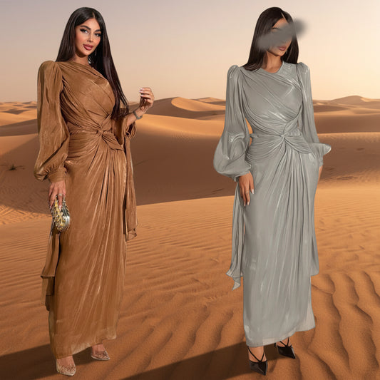 فستان الرمال الذهبية