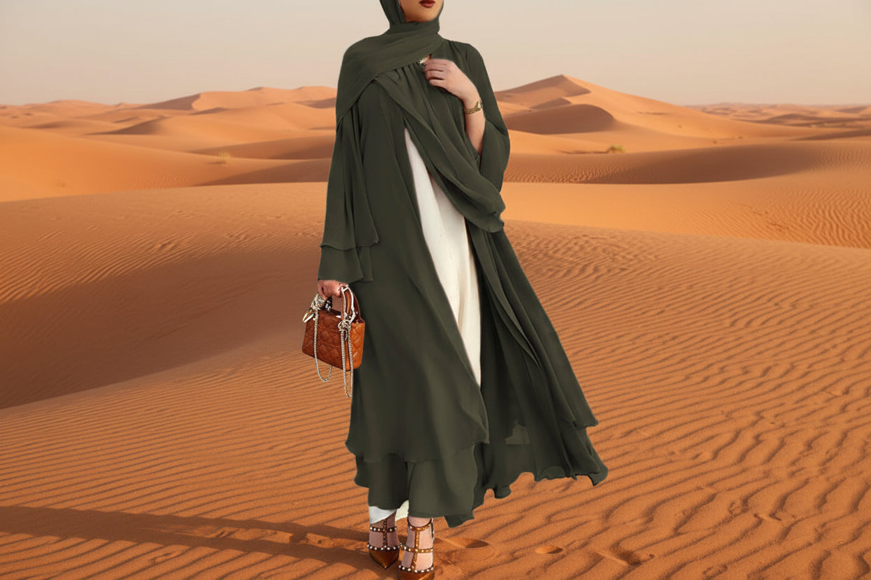 عباية كلاسيكية أنيقة