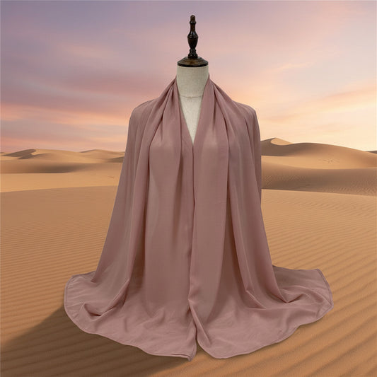 حجاب شيفون سادة