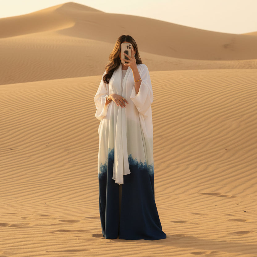 عباية بطبعة عصرية